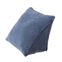 Triangle Backrest Pillow Corduroy Cover