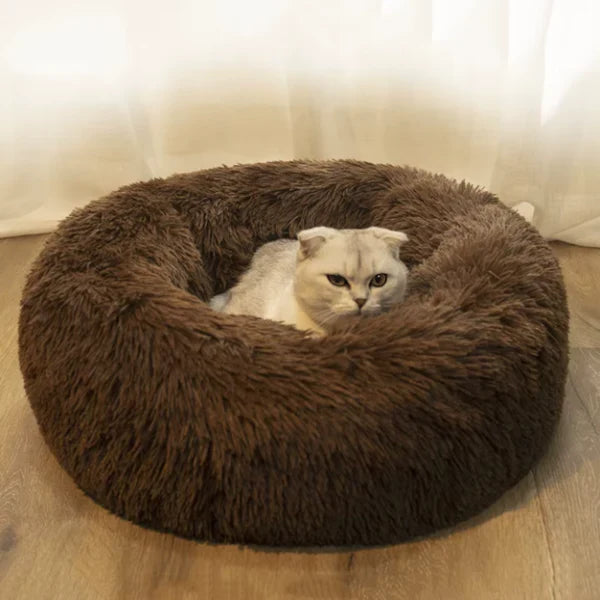 Pet Cushion round soft plush bed