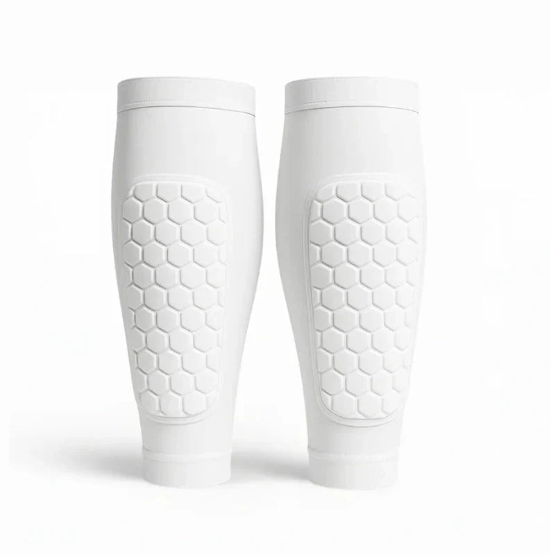 Shin Guard Sleeves with Shock-Absorbing Panel