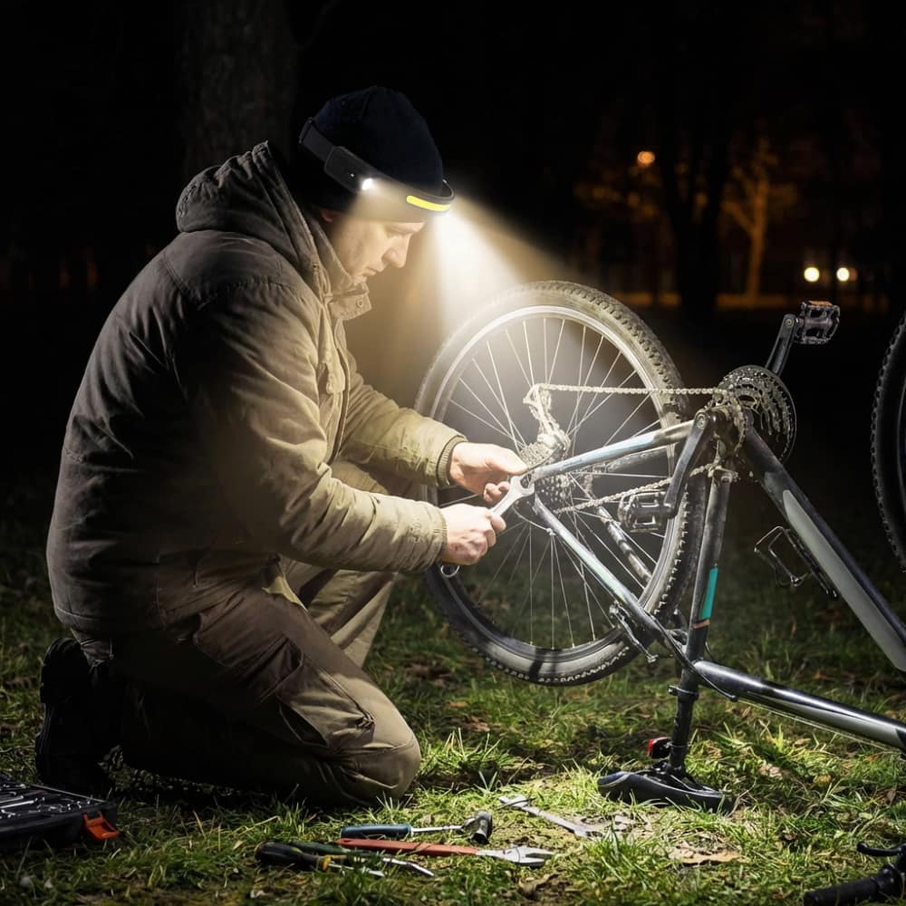 LED Headlamp Vision, Hands-Free Lighting, led headlights