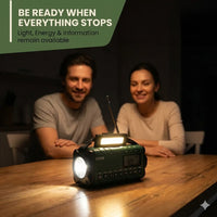 Obsetic Pro Emergency Solar and Hand Crank Radio