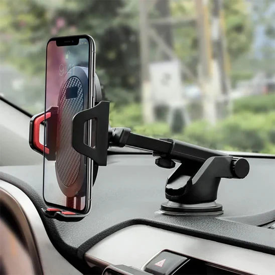 Universal Car Phone Holder with Powerful Suction Cup
