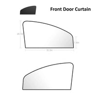 Magnetic Car Side Window Sun Shade, UV Protection Privacy Curtain
