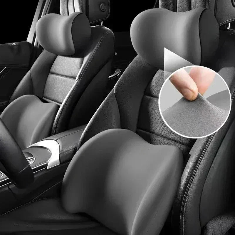 Ergonomic Car Lumbar Support Cushion with Memory Foam