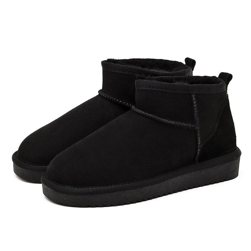 Mini Boots with Sheepskin Lining