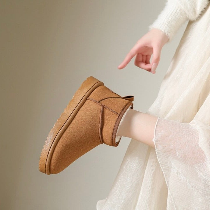 Mini Boots with Sheepskin Lining