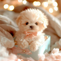 Interactive Plush Robotic Puppy with Touch Activated Movement