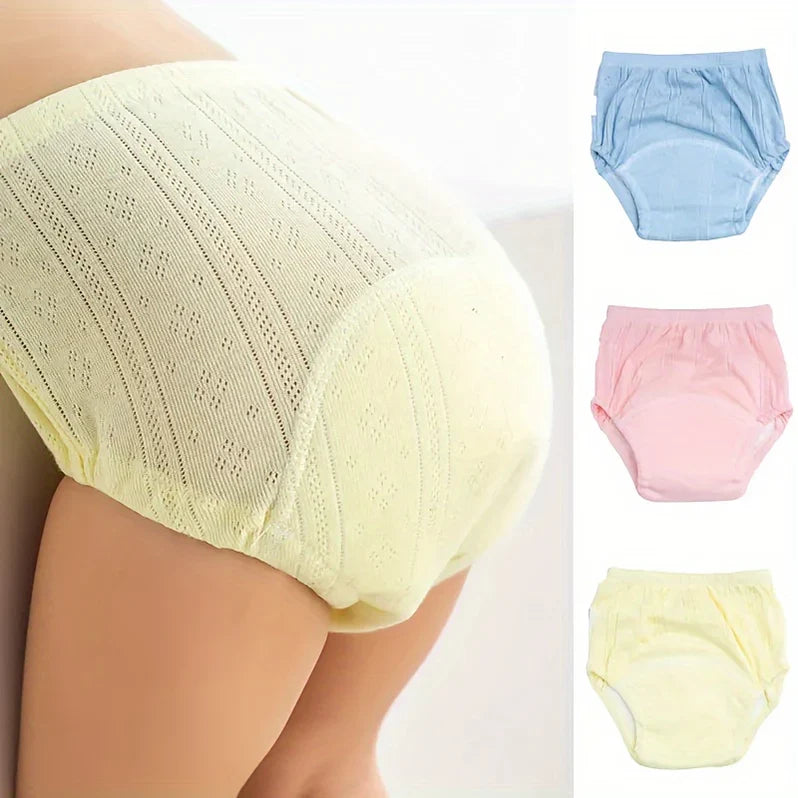 Reusable Toddler Training Pants with Breathable Cotton Design