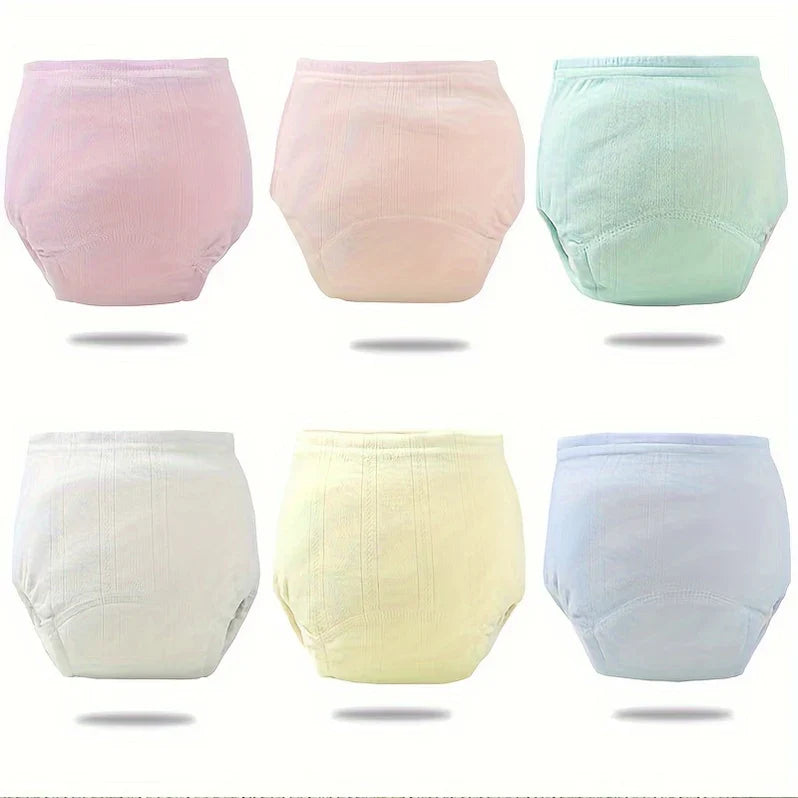 Reusable Toddler Training Pants with Breathable Cotton Design