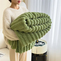 Luxury Faux Fur Blanket Soft Warm Stylish Throw