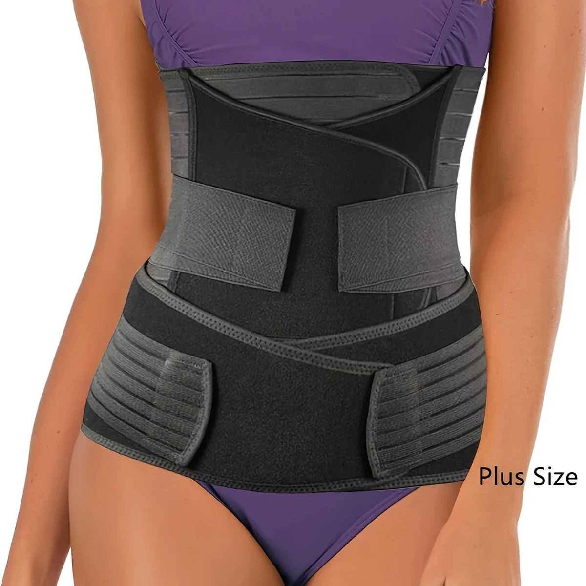 3 in 1 Adjustable Support Band with Breathable Cotton Blend Design