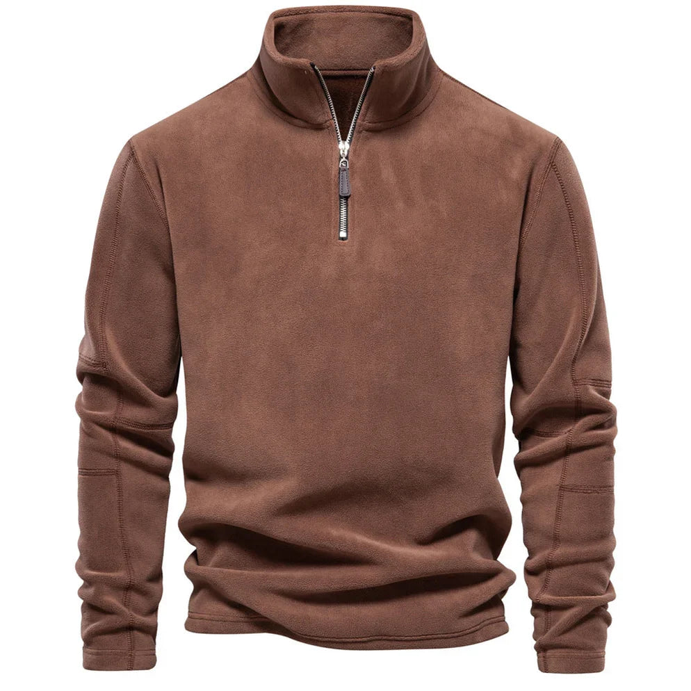 Winter Fleece Pullover, Warm and Comfortable for Men