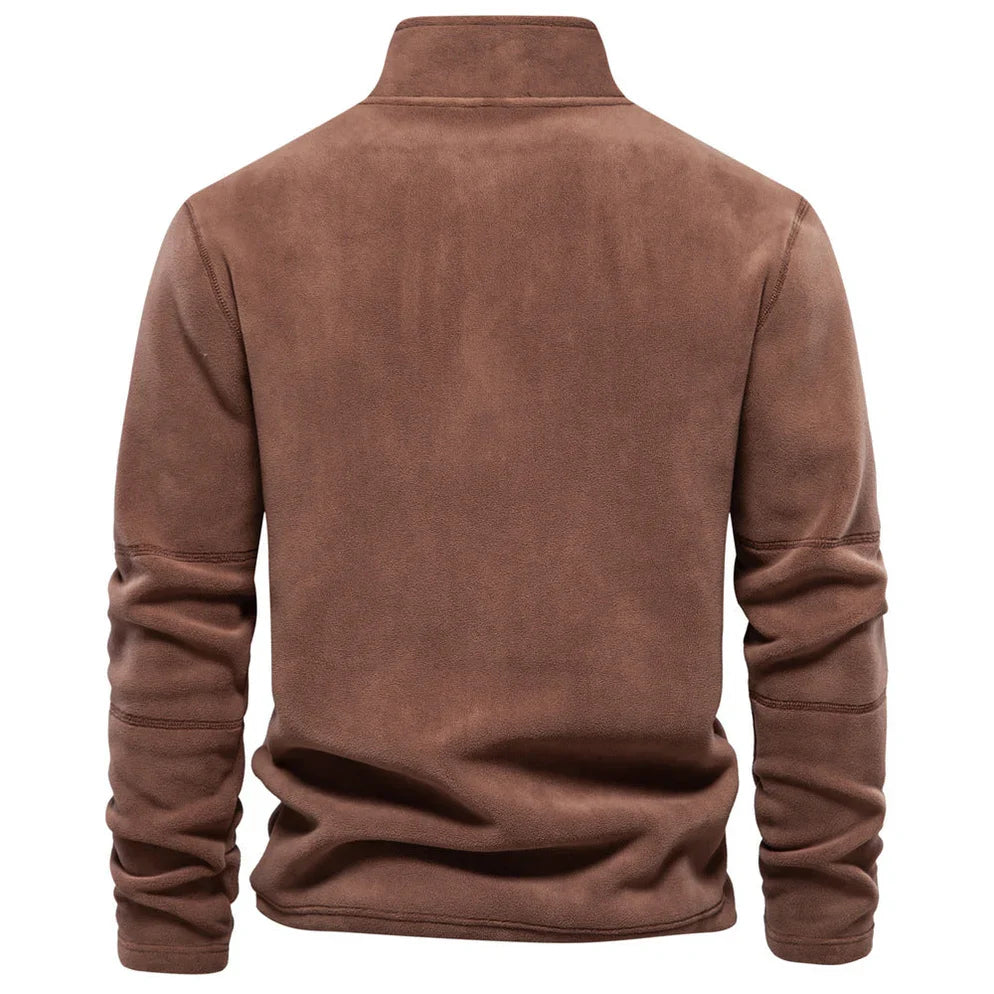 Winter Fleece Pullover, Warm and Comfortable for Men