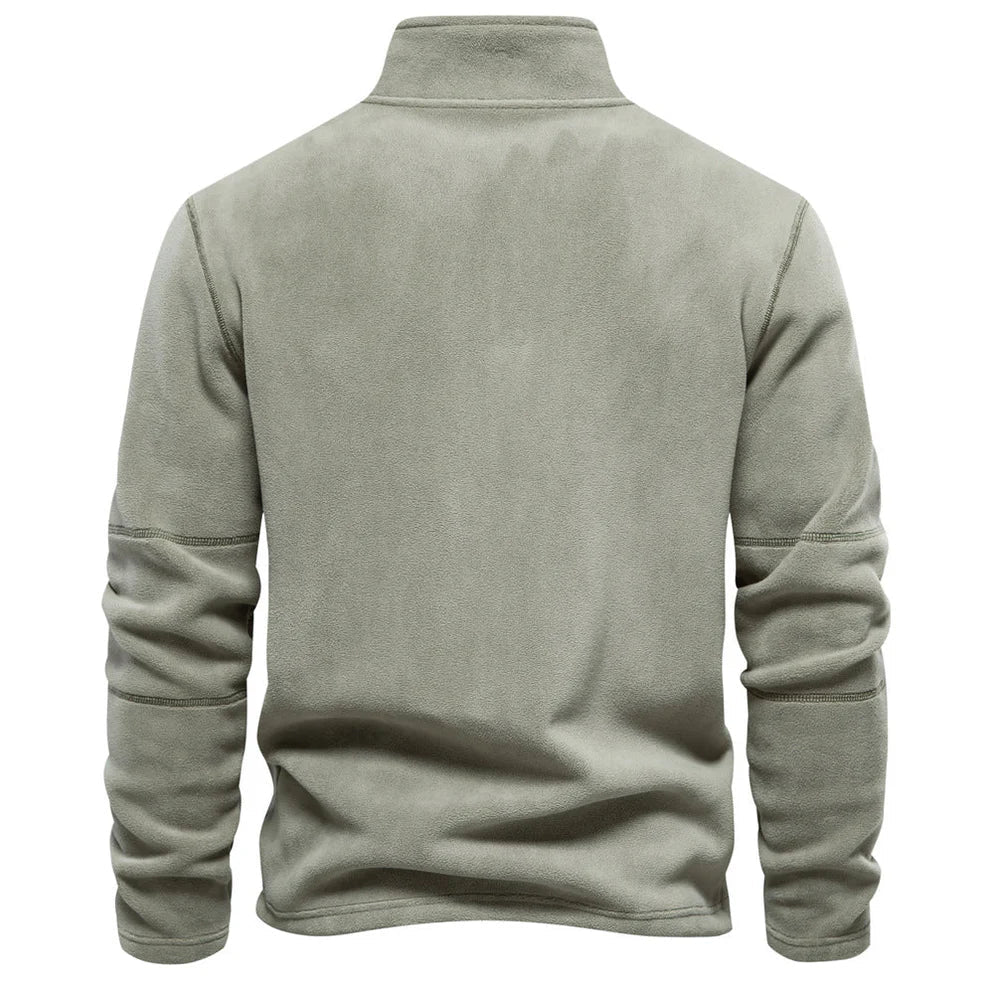 Winter Fleece Pullover, Warm and Comfortable for Men