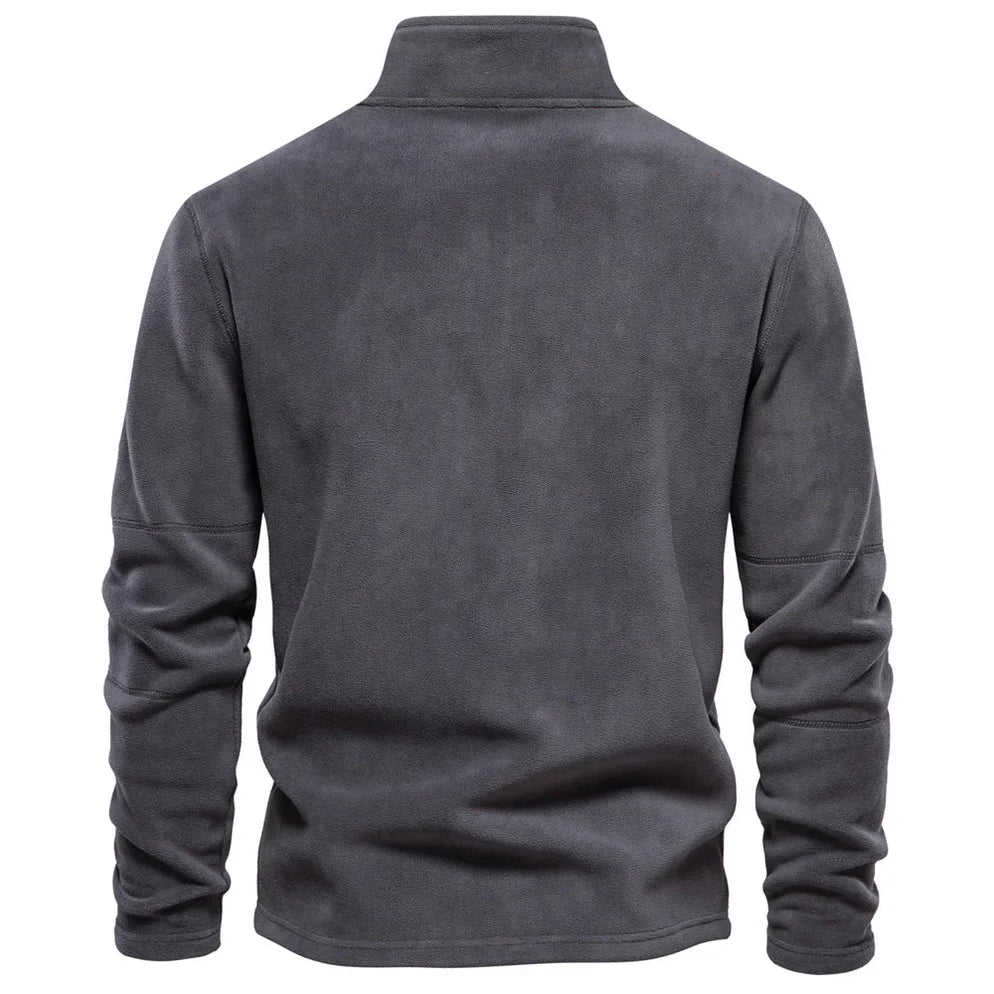 Winter Fleece Pullover, Warm and Comfortable for Men