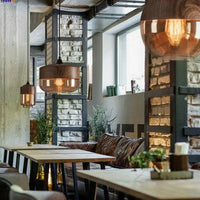 Scandinavian Glass Pendant Light, Adjustable Height Indoor Lighting