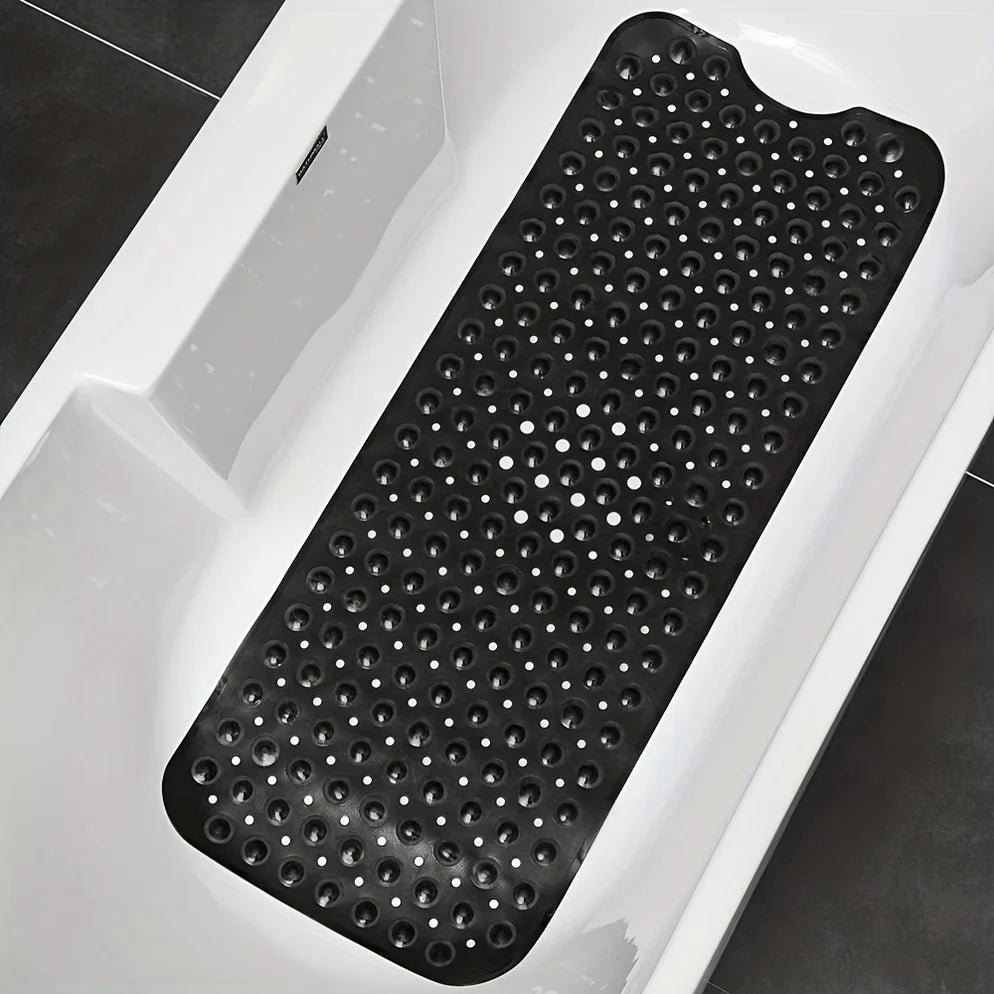 Non Slip Bath Mat XL, Extra Long Anti Skid Shower and Bathtub Mat
