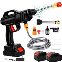 Cordless Lithium Battery Pressure Washer with Adjustable Spray Nozzle