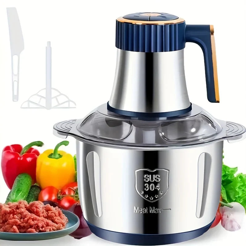 Stainless Steel Meat And Vegetable Chopper, Multifunction Kitchen Machine
