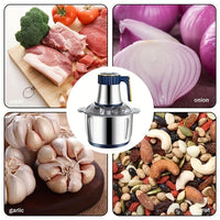 Stainless Steel Meat And Vegetable Chopper, Multifunction Kitchen Machine