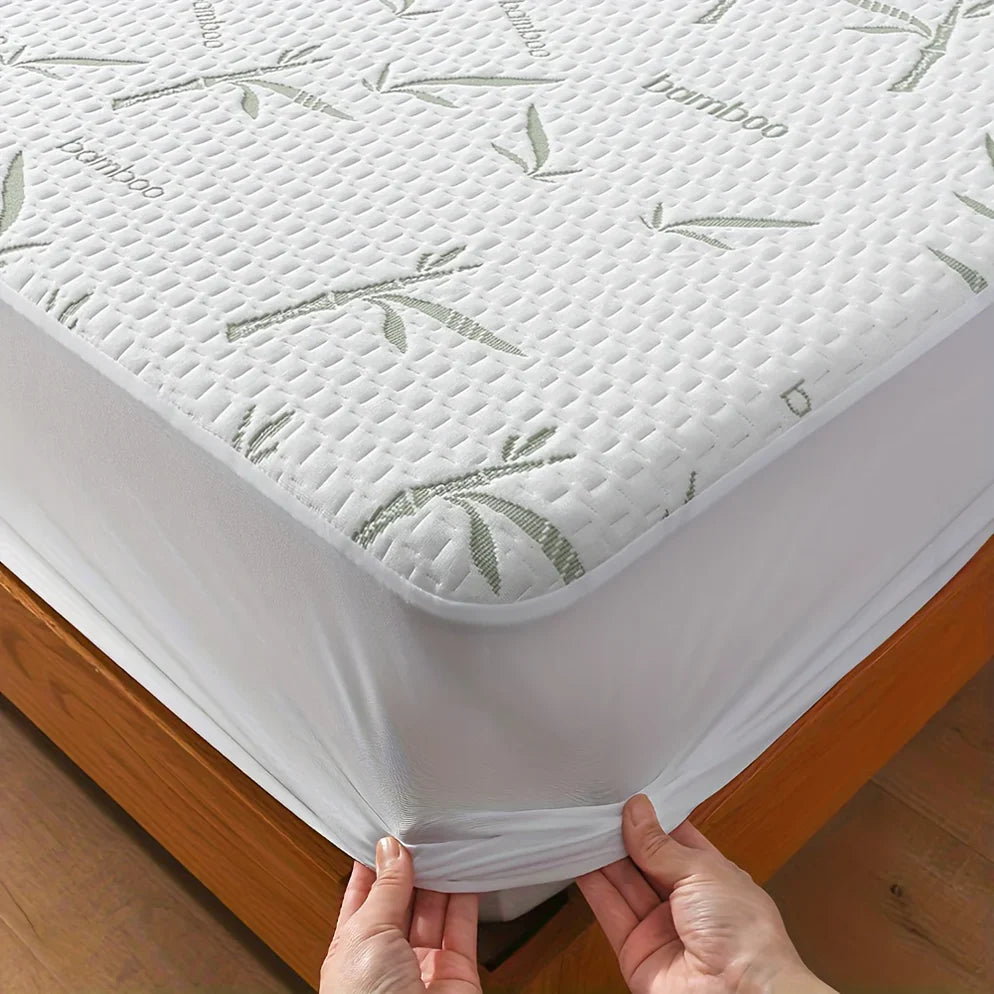 BambooCool Mattress Protector Cooling and Breathable Sleep Comfort