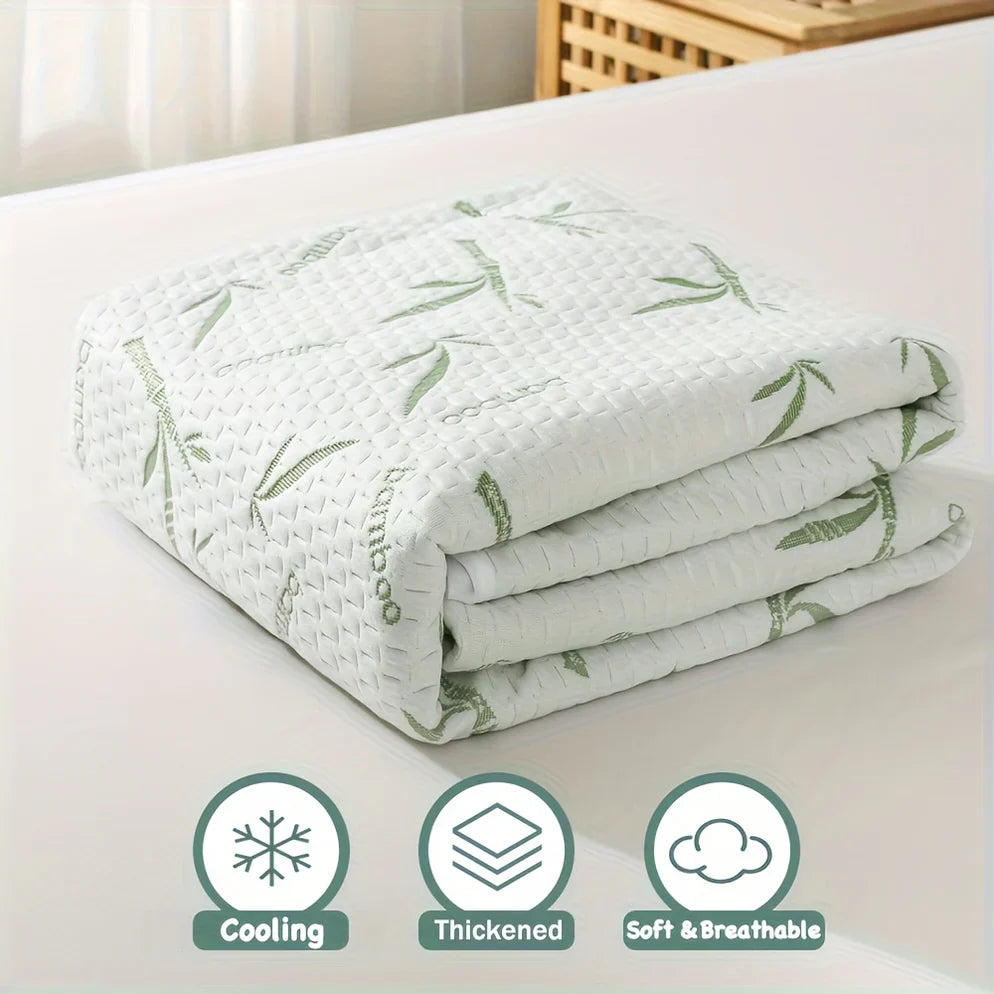 BambooCool Mattress Protector Cooling and Breathable Sleep Comfort