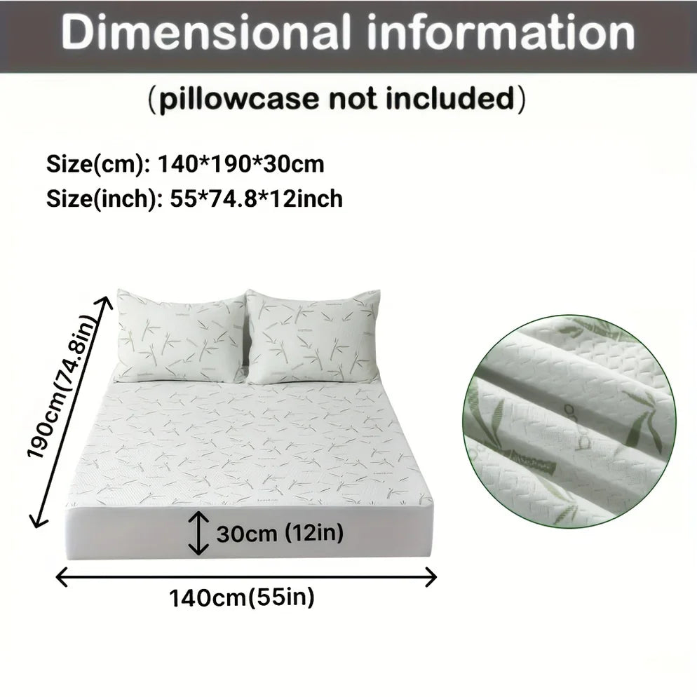 BambooCool Mattress Protector Cooling and Breathable Sleep Comfort