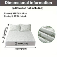 BambooCool Mattress Protector Cooling and Breathable Sleep Comfort