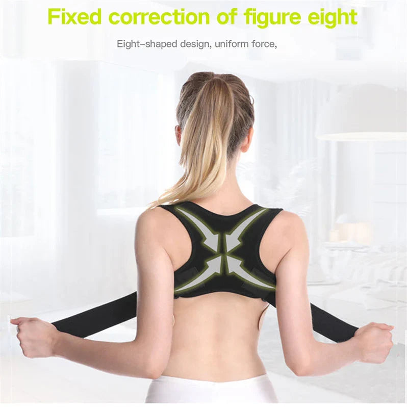 Adjustable Posture Corrector, Back and Shoulder Support for Daily Use