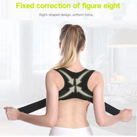 Adjustable Posture Corrector, Back and Shoulder Support for Daily Use
