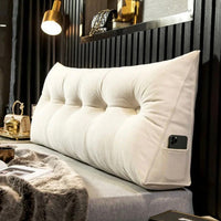 Headboard Support Pillow, Ergonomic Back Cushion for Bed