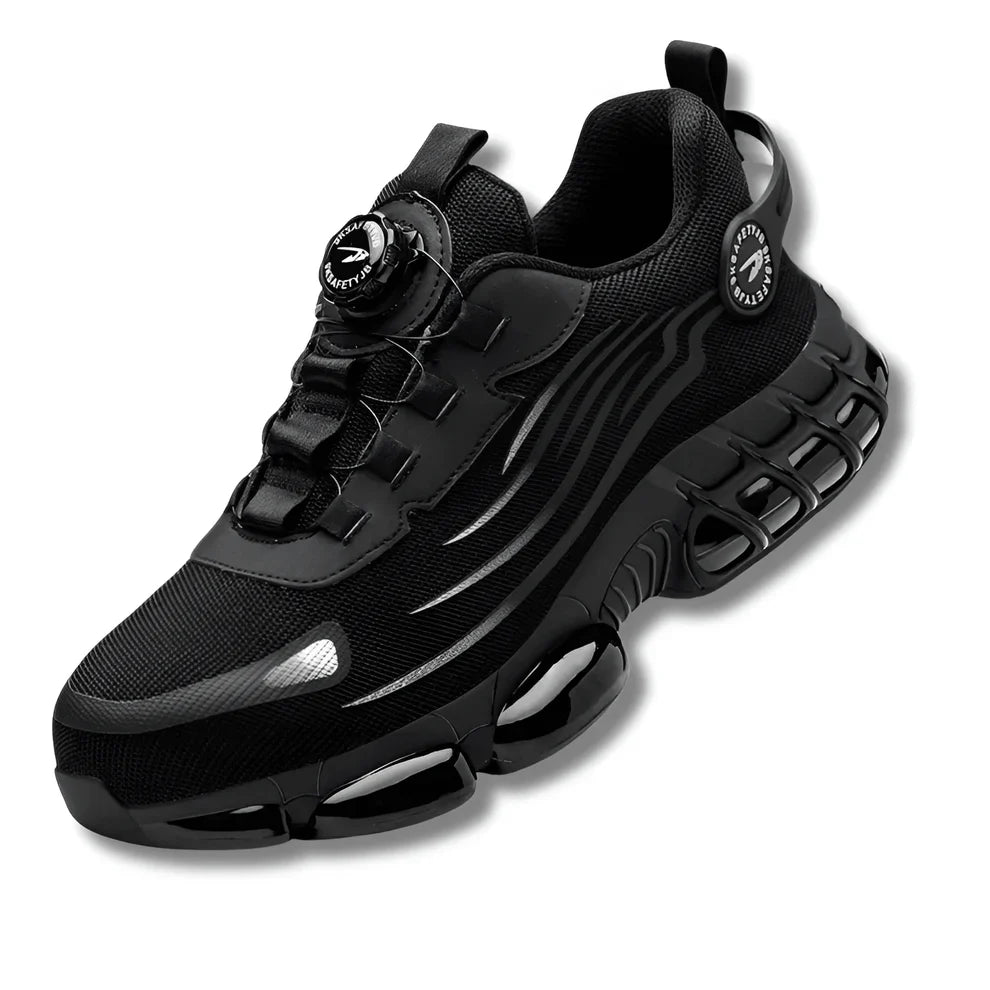 Lightweight Safety Shoes, Slip-On Work Shoes for Men and Women