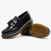 Oxford Leather Loafers with Tassel and Old Money Style