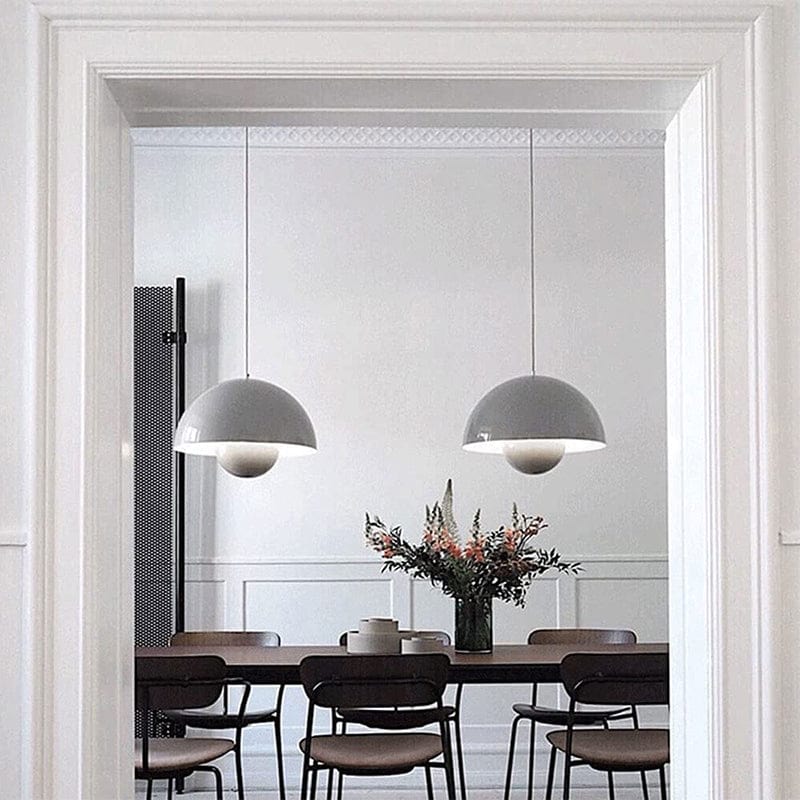 Flowerpot Pendant Lamp, Hanging LED Ceiling Light for Home Decor