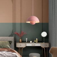 Flowerpot Pendant Lamp, Hanging LED Ceiling Light for Home Decor
