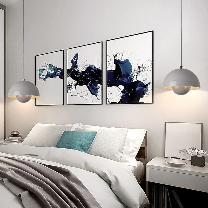 Flowerpot Pendant Lamp, Hanging LED Ceiling Light for Home Decor