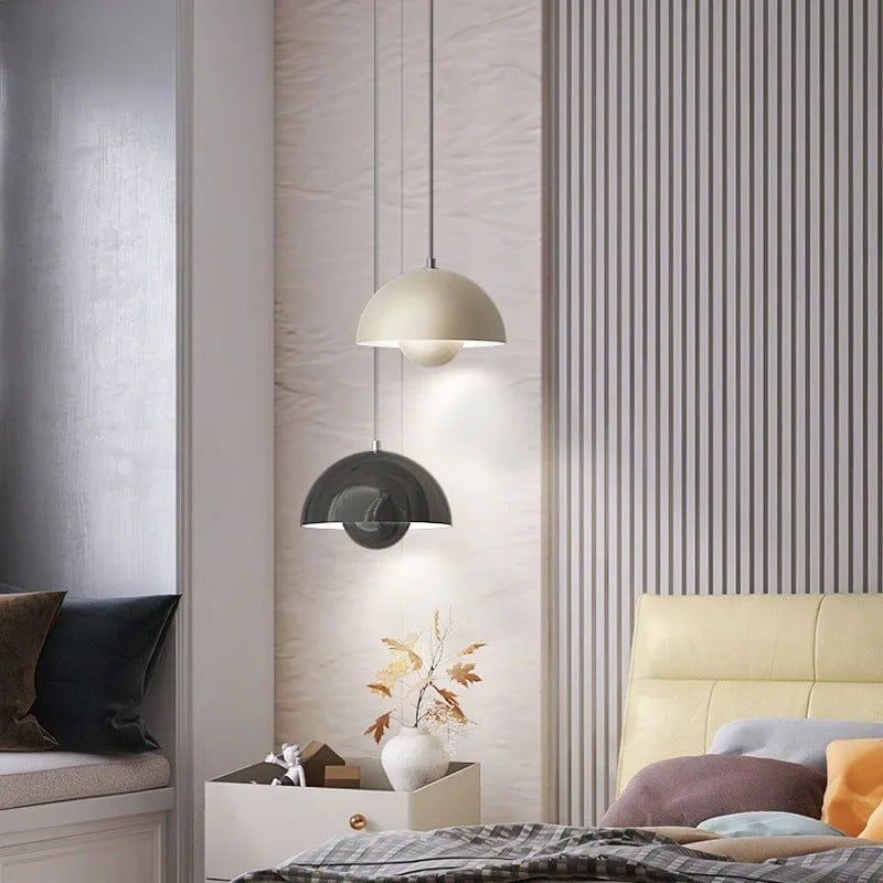 Flowerpot Pendant Lamp, Hanging LED Ceiling Light for Home Decor