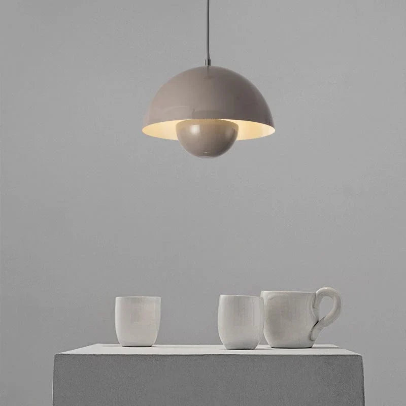 Flowerpot Pendant Lamp, Hanging LED Ceiling Light for Home Decor
