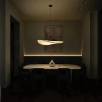 Japandi Pendant Lamp Wabi Sabi Silk LED Light