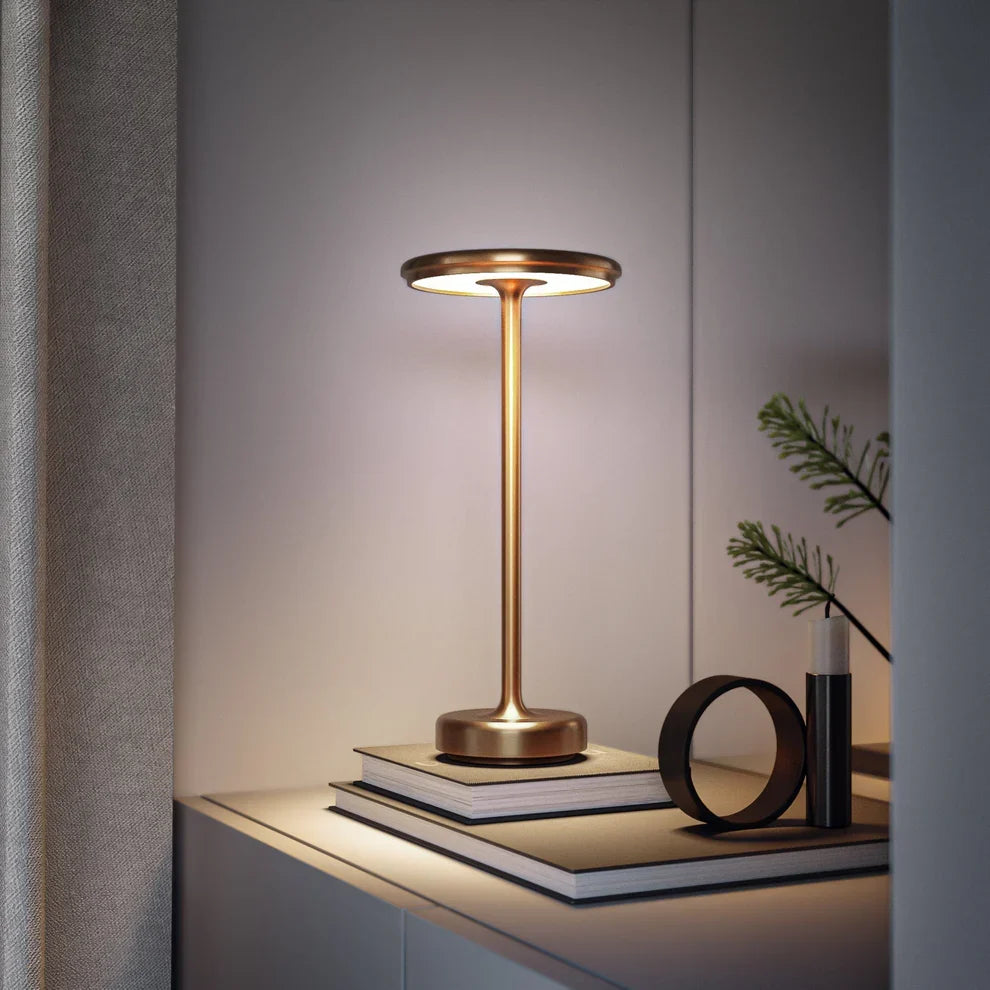 Luxury LED Table Lamp Rechargeable Wireless Dimmable Waterproof