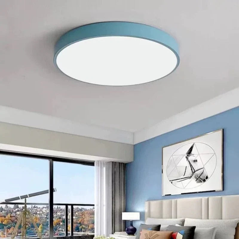 Flat Round LED Ceiling Light for Living Room, Bedroom, Kitchen and Bathroom