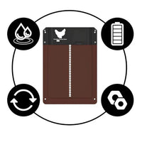 Automatic Chicken Coop Door, Waterproof Aluminum with Light Sensor