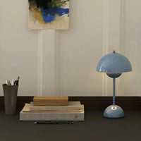 LED Flowerpot Table Lamp, Wireless Dimmable Light