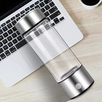 Portable Hydrogen Water Bottle with SPE PEM Technology, 14 oz