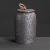 Japanese Ceramic Coffee Container, Portable Cylindrical 30 oz