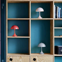 Wireless Mushroom Lamp, Dimmable Portable LED Light
