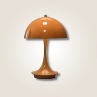 Wireless Mushroom Lamp, Dimmable Portable LED Light