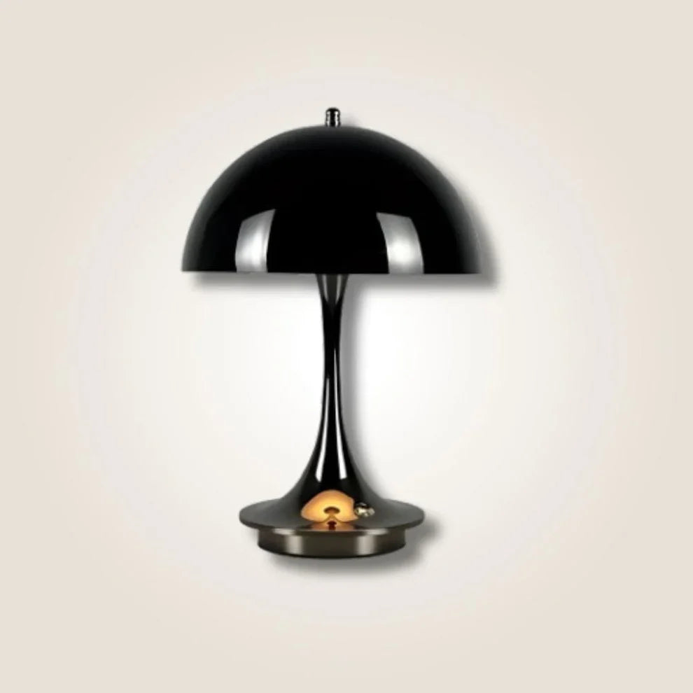 Wireless Mushroom Lamp, Dimmable Portable LED Light