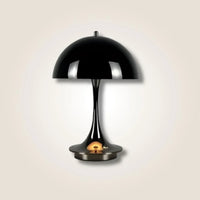 Wireless Mushroom Lamp, Dimmable Portable LED Light