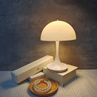 Wireless Mushroom Lamp, Dimmable Portable LED Light